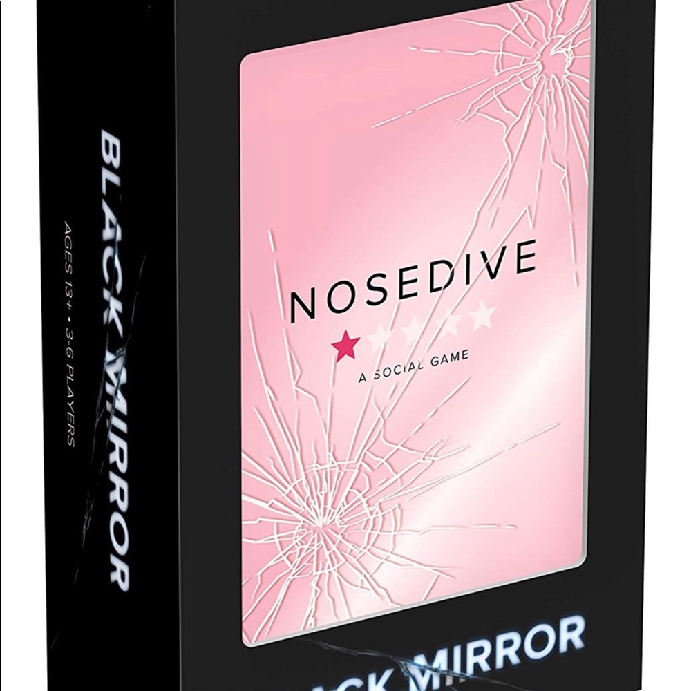 Black Mirror Nosedive Social Board Game age 13+